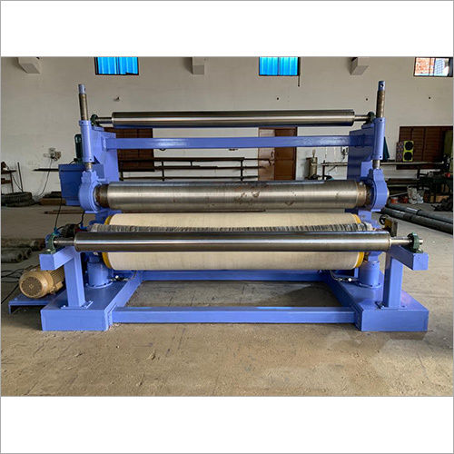 Blue Embossing Machine