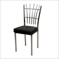 Metal And Stainless Steel Dining Chair