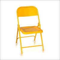 MS Yellow Folding Chair