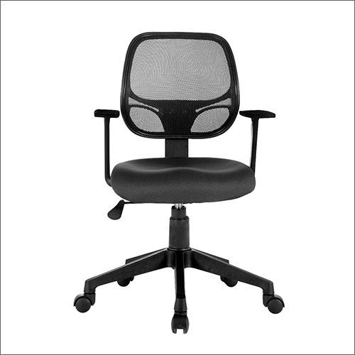 Black Mid Back Mesh Chair