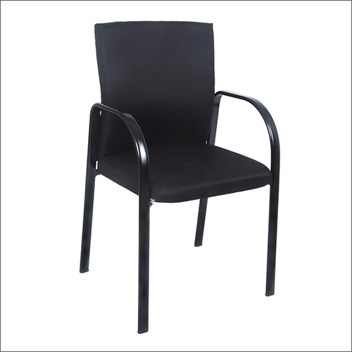 Black Comfortable Visitor Chair