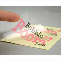 PVC Adhesive Sticker