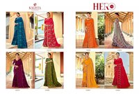 Kalista Hero Vol-10 Vichitra Fancy Work Saree Catalog Collection