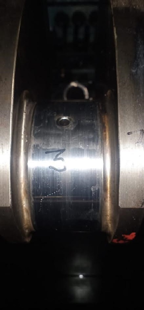 Repair of Crankshaft of MAN B&W Engine Model no. 5L 16/24