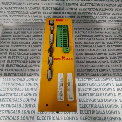 BAUMULLER BUM605-04/08-54-B-000-VC-AE-0003-0003-00 SERVO DRIVE