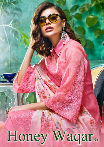 Shraddha Designer Honey Waqar Nx Pakistani Heavy Suits Catalog