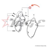 Drive Cover Assembly For Royal Enfield - Reference Part Number - #145959/A, #560012/A
