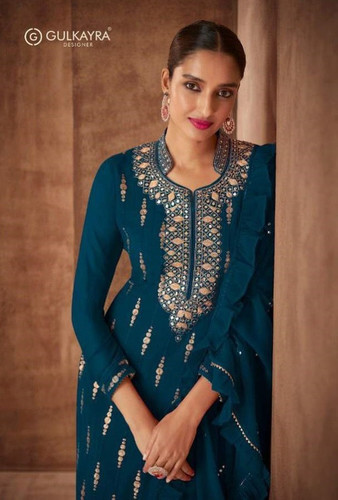Gulkayra Naira Georgette Wear Designer Salwar Kameez Catalog Collection