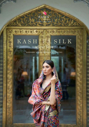 Rajtex Kashifa Silk Kashmiri Modal Handloom Weaving Saree Catalog