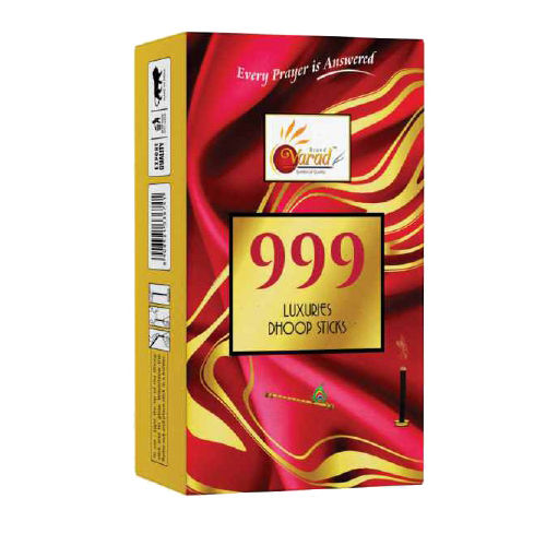 Eco-Friendly 50G 999 Luxuries Dhoop Sticks