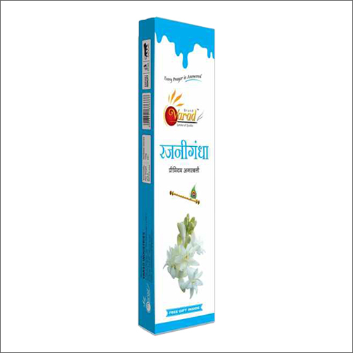 Eco-Friendly 100G Premium  Rajnigandha Fragrance Incense Sticks