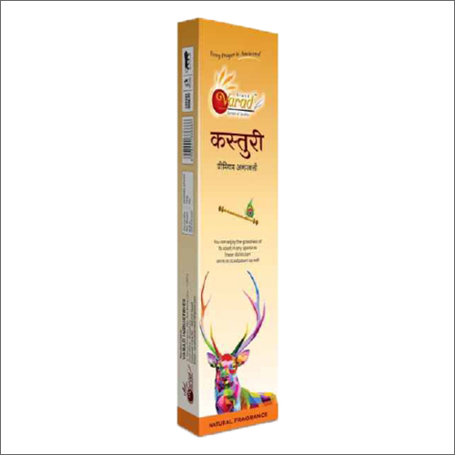 Eco-Friendly 100G Premium Kasturi Fragrance Incense Sticks