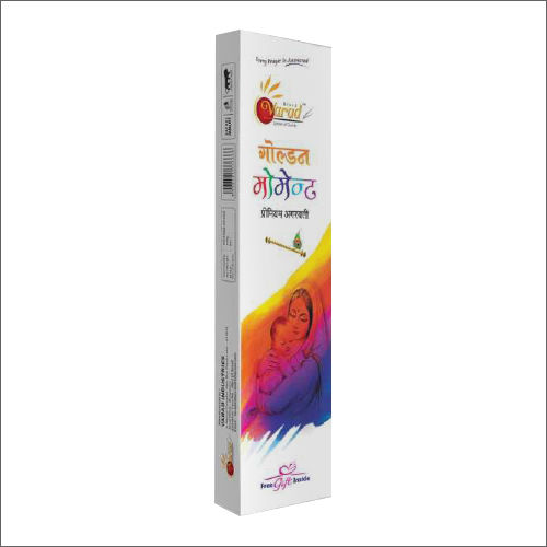 Eco-Friendly 100G Golden Moment Premium Incense Sticks