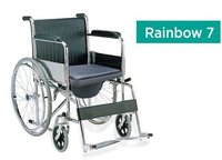 Karma Folding Commode Wheelchair Rainbow-7 Battery Life: None