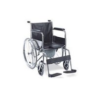 Karma Folding Commode Wheelchair Rainbow-7
