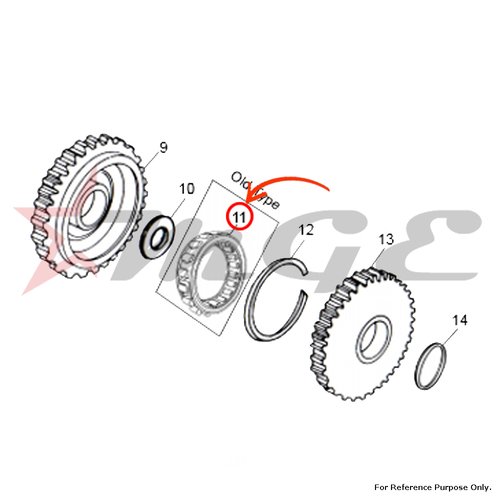 Sprag Clutch - Steabird For Royal Enfield - Reference Part Number - #560011/A