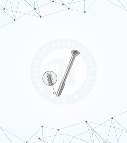 boneHeal 7.0mm Large Cannulated Cancellous Screw, 32mm Thread, Self-Tapping