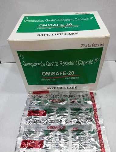  Omisafe-20 20X15 सामग्री: ओमेप्राज़ोल 20Mg कैप्सूल