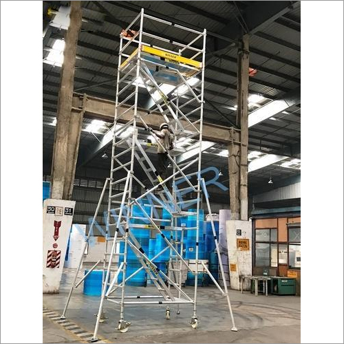 Double Width Stairway Aluminum Scaffolding Tower