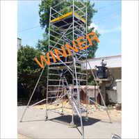 Double width Aluminium Stairway Scaffolding Tower