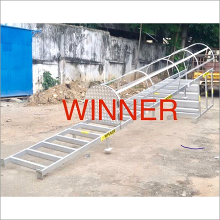 Aluminium Cage Ladder By WINNER INTERNATIONAL CLIMBING SYSTEMS PVT LTD