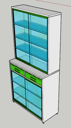 Paint Coated Shop Rack