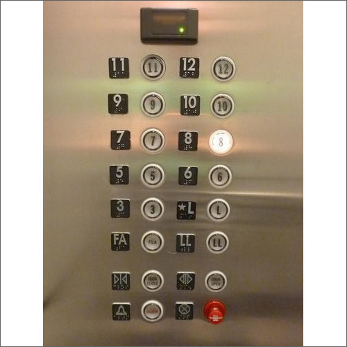 Elevator Button Panel By JOHNSON N JOHNSON ELEVATORS