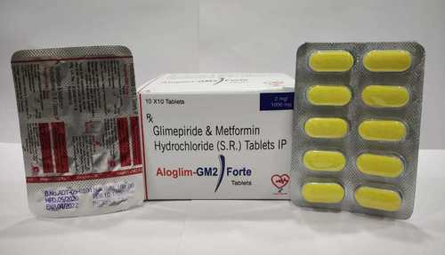 Glimepiride & Metformin Hydrochloride (S.R.) Tablets