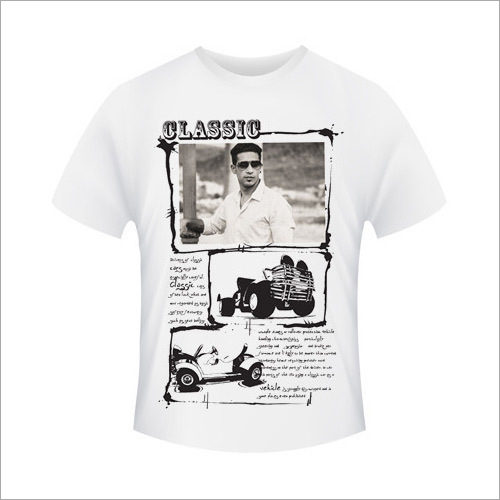 Printed Sublimation T Shirt By DEEHER GIFTS