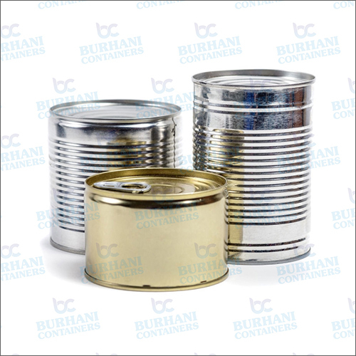 Plain Tin Container