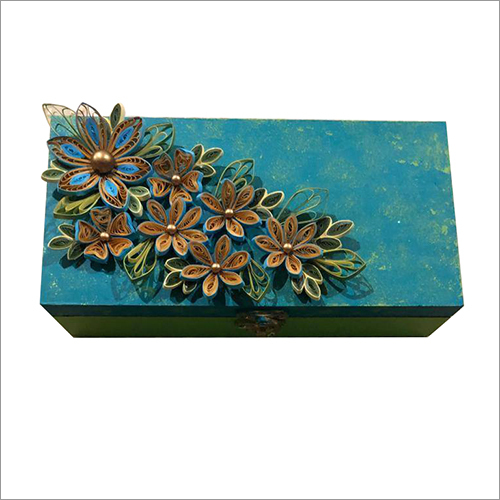 Handmade Quilled Gift Box