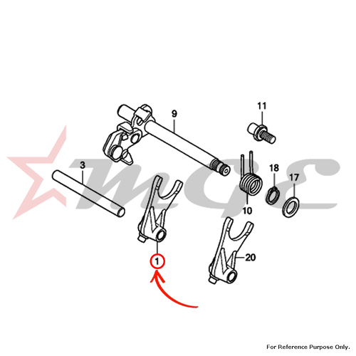 Fork Gearshift