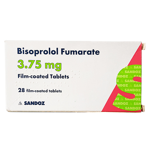 3.75mg Bisoprolol Tablets