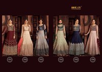 Net With Embroidery Festivel Wear Suits