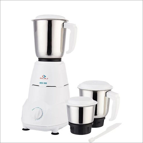 Bajaj Rex 500 3 Jars Mixer Grinder No. Of Jar: 03