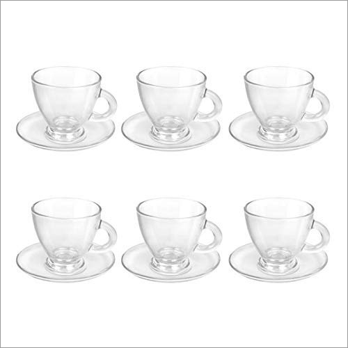 Transparent Cello Pack Of 6 Glass Majestic Glassware Cup