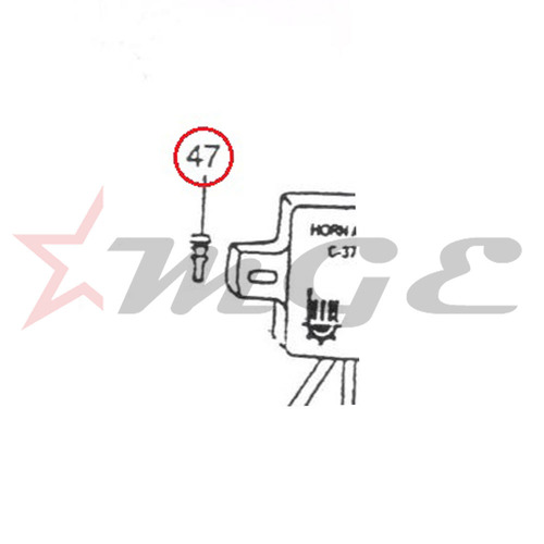 Vespa PX LML Plug For Adopter Holding