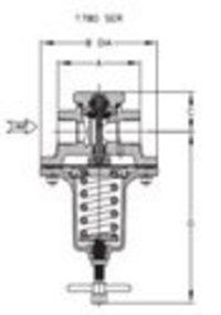 Heavy Duty Gas Line Regulator