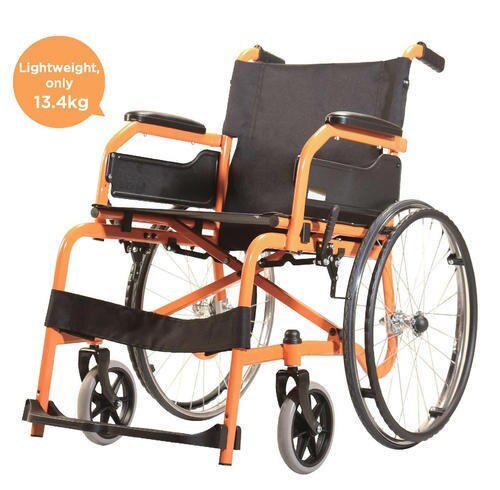 Folding Wheelchair Backrest Height: 38  Centimeter (Cm)