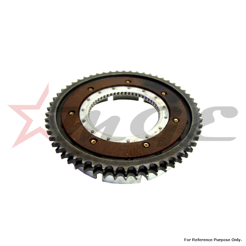 Sprocket & Drum Assembly (4 Plate Clutch) For Royal Enfield - Reference Part Number - #144495/3