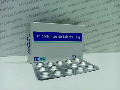 8 Mg Thiocolchicoside Tablets General Medicines