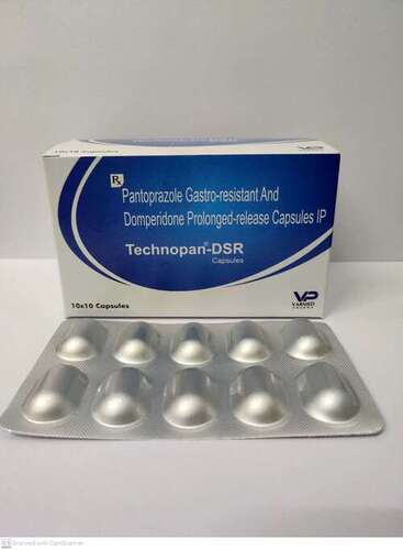 Pantoprazole 40 MG  Domperidone capsules Technopan