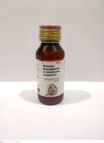 60Ml Ofloxacin Metronidazole Benzoate And Simethicone Suspension General Medicines