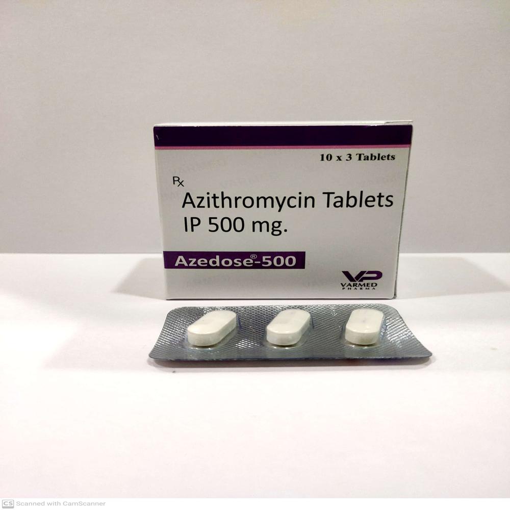 Azithromycin Tablets Ip Azedose-500 - Drug Type: General Medicines
