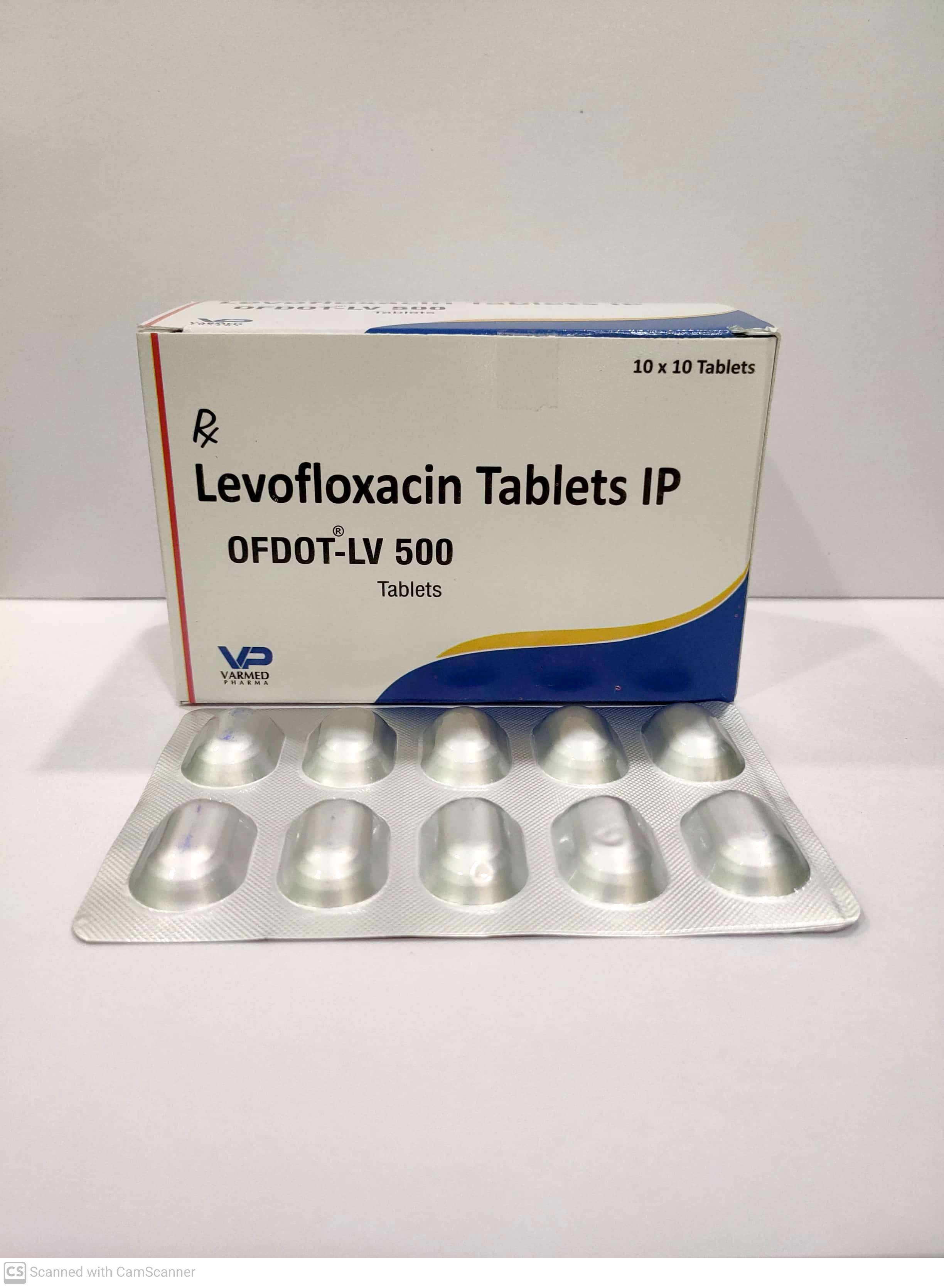 LEVOFLOXACIN 500MG TABLET