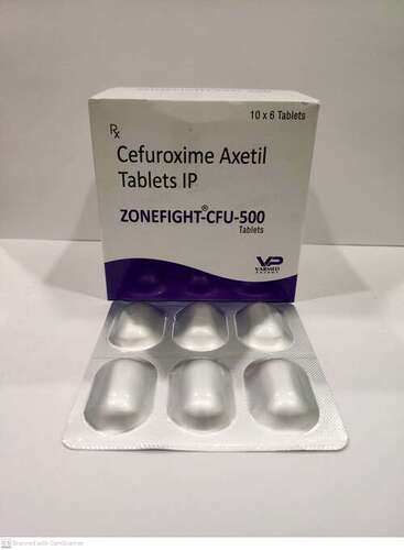 Cefuroxime Axetil Tablets IP zonefight-cfu 500