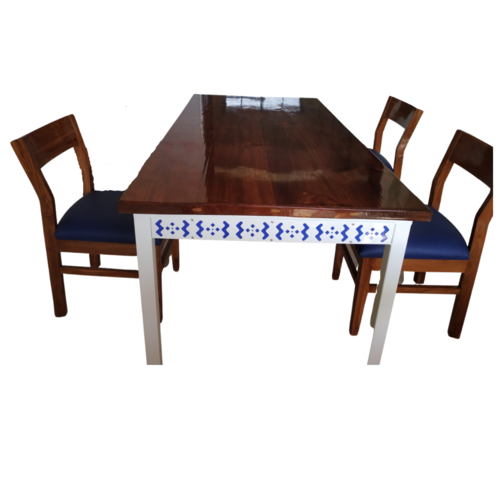 Wooden Dining Table By KRUGER METAFORM INDIA PRIVATE LIMITED