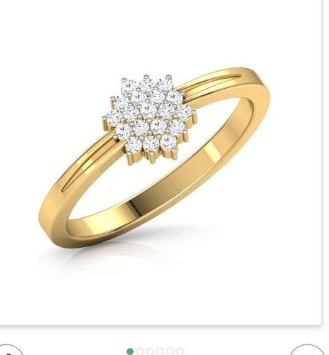 Real Diamond Cluster Designer Ring