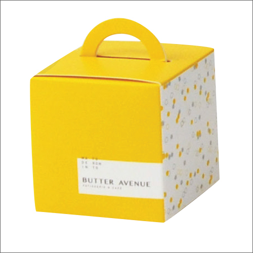 Cake Packaging Box with Handle