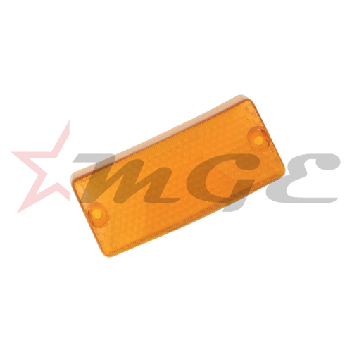 Vespa PX LML Star NV - Front Indicator Glass Left Hand - Reference Part Number - #185976